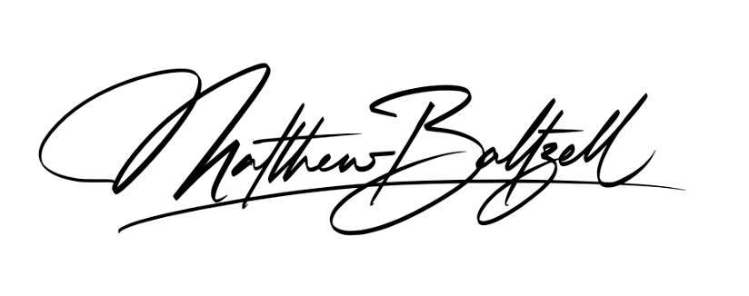 Matthew Baltzell signature